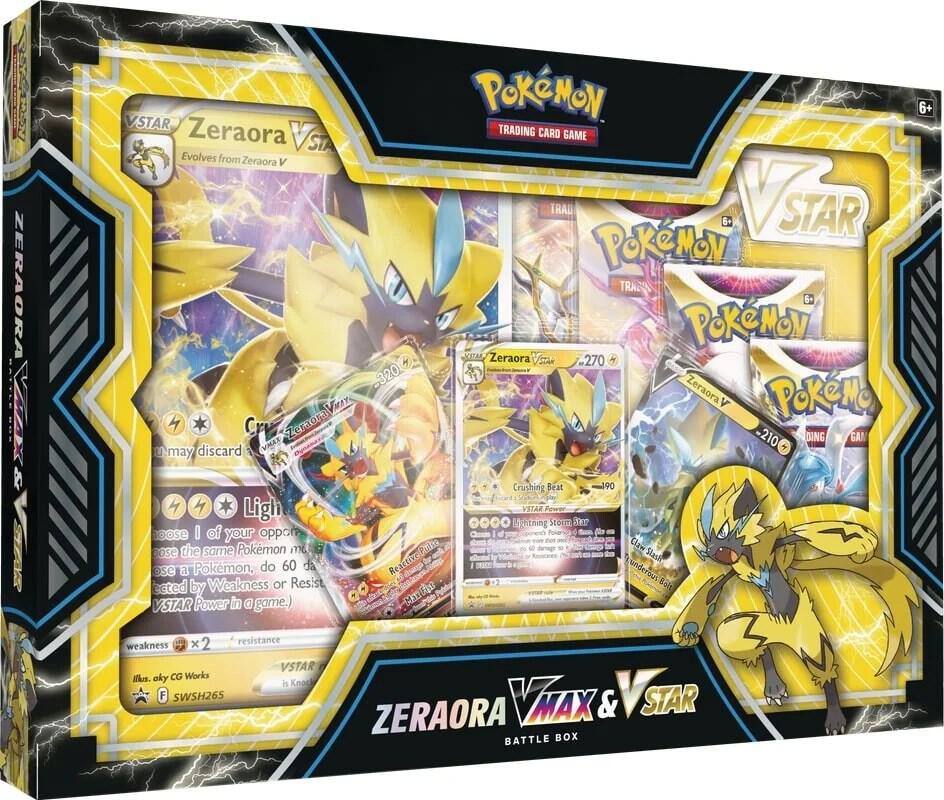 Zeraora VStar & VMax Battle Box