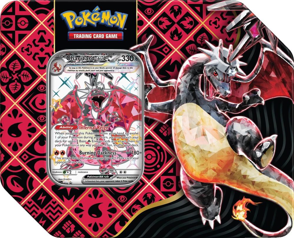Lata Charizard XL Destinos Paldea - Paldean Fates
