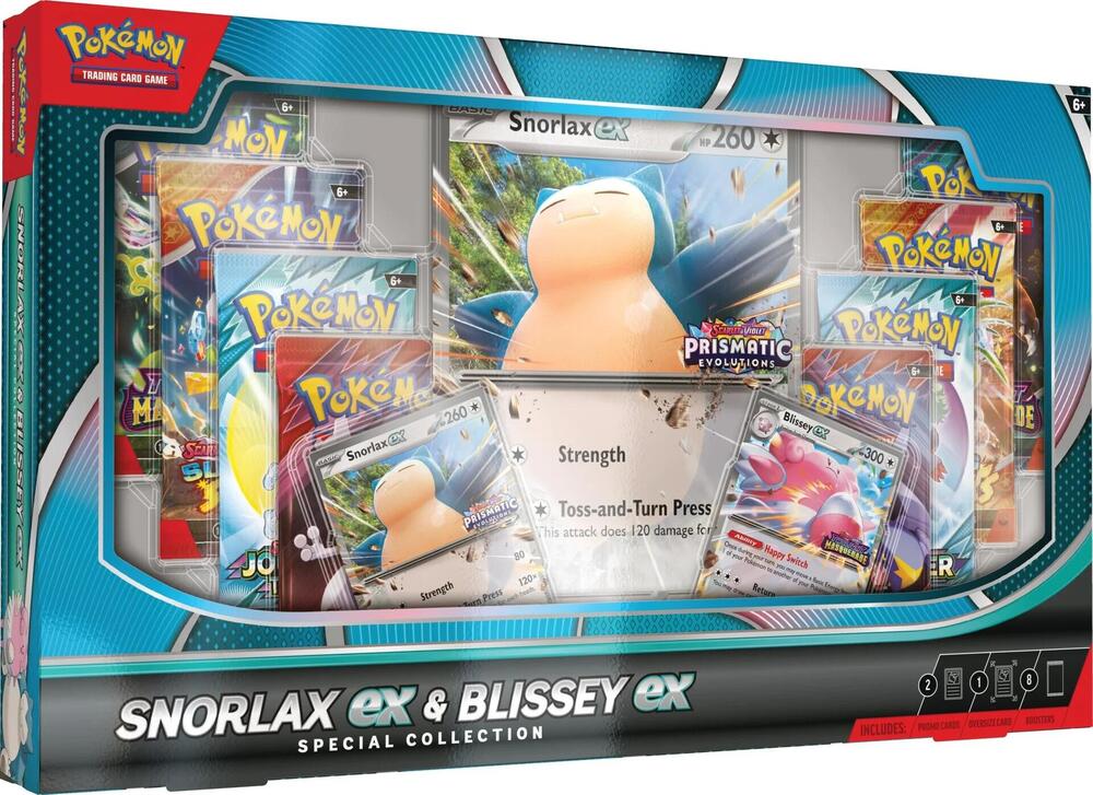 Caja Colección Especial Snorlax EX Blissey EX [ ]