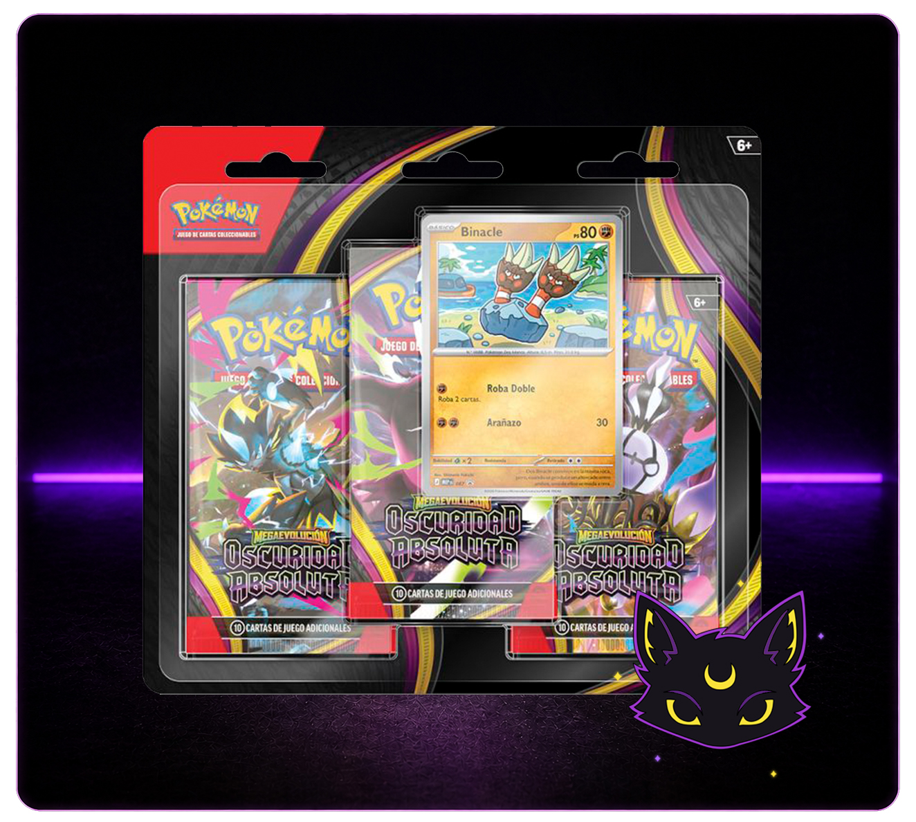 BLISTER PACK OSCURIDAD ABSOLUTA